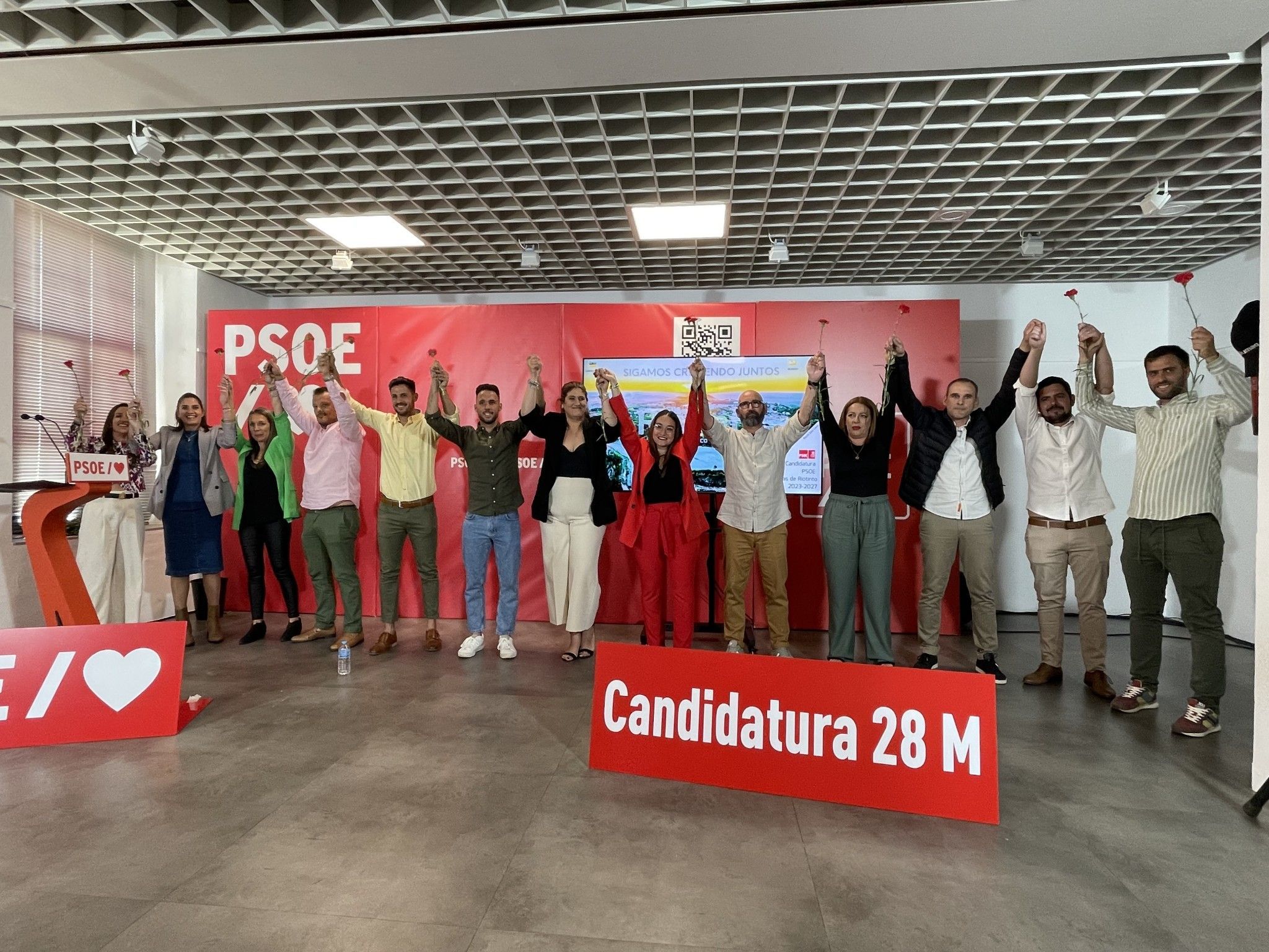Rocío Díaz se presenta a la reelección con un equipo renovado para seguir haciendo de Minas de Riotinto un lugar mejor y con más oportunidades