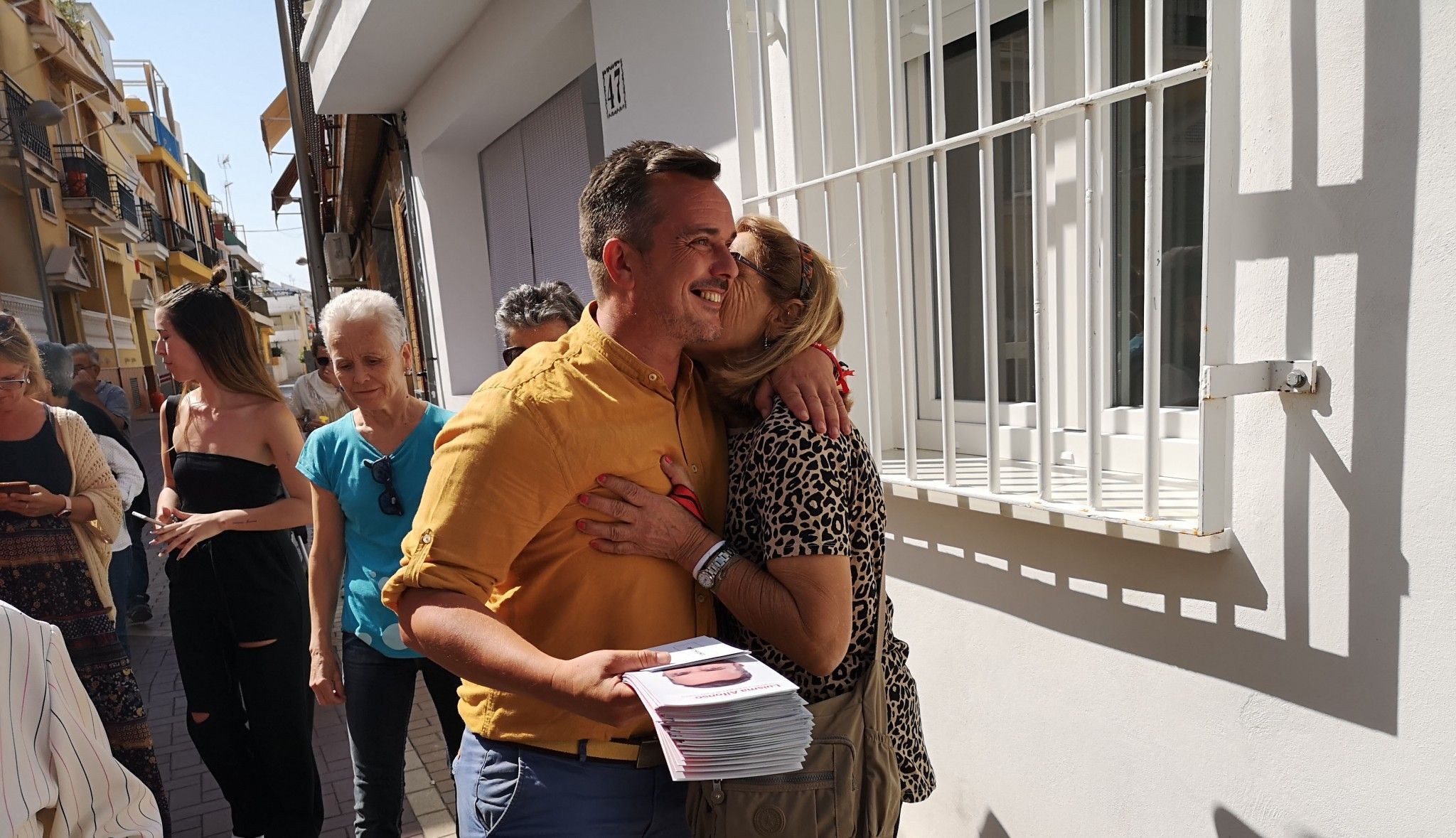 Luisma Alfonso pide el voto para “avanzar y consolidar proyectos enfocados a una Punta Umbría más turística, bella, amable y pesquera”