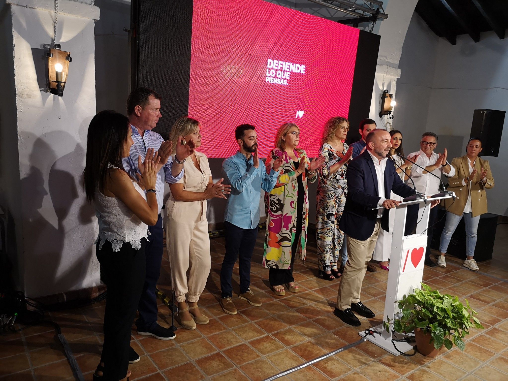 David Vivas se presenta a las elecciones del 28M con “el mejor proyecto de pueblo para propiciar el cambio que Lucena del Puerto necesita”