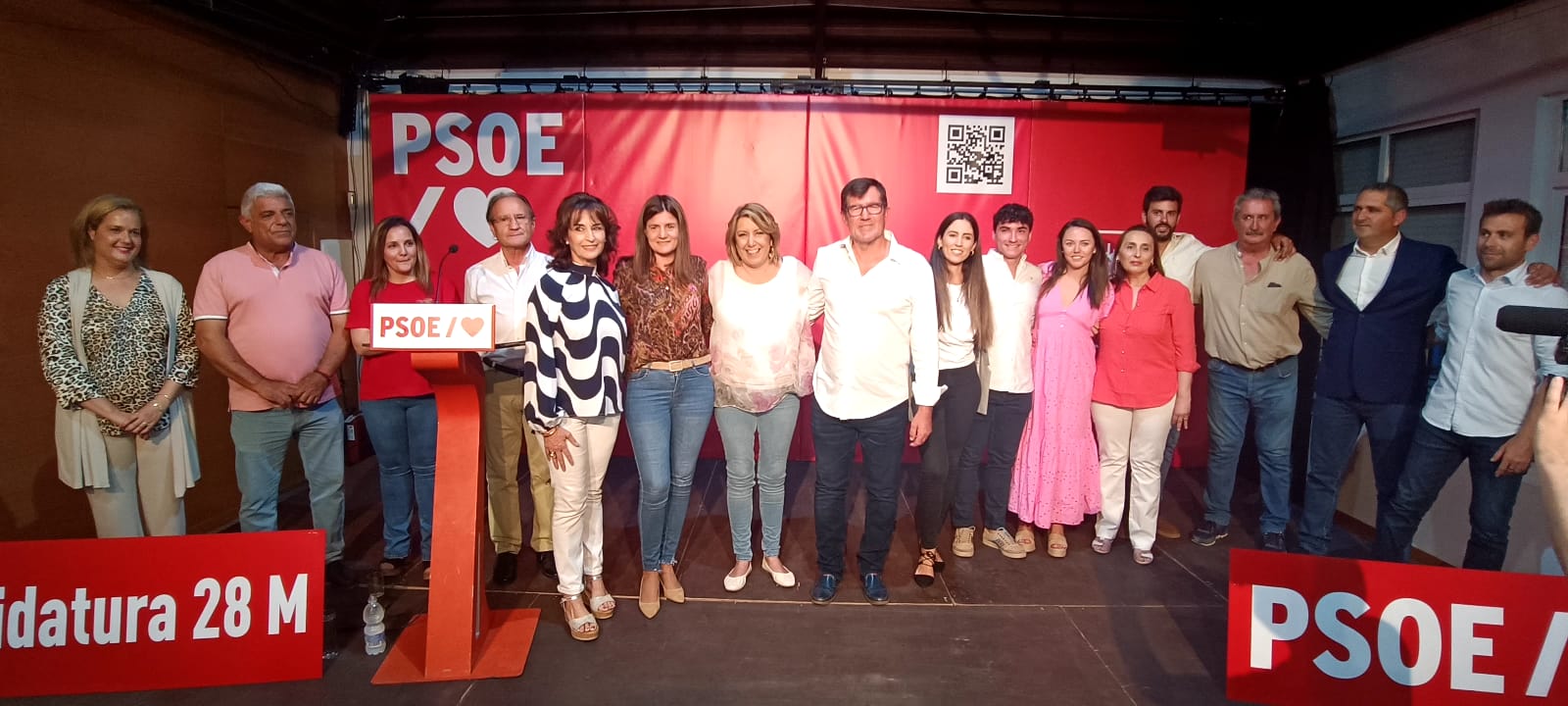 Antonio Beltrán se presenta a la reelección a la Alcaldía en Puebla de Guzmán con el aval de una intensa gestión que está recogiendo ya sus frutos