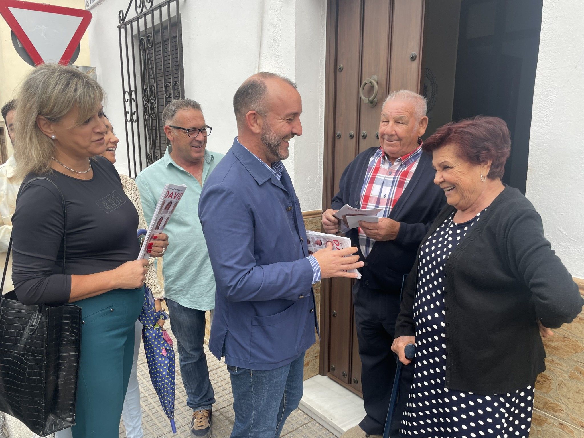 David Vivas pide el voto para gobernar en Lucena del Puerto y desarrollar “los interesantes proyectos” que lleva en su programa electoral