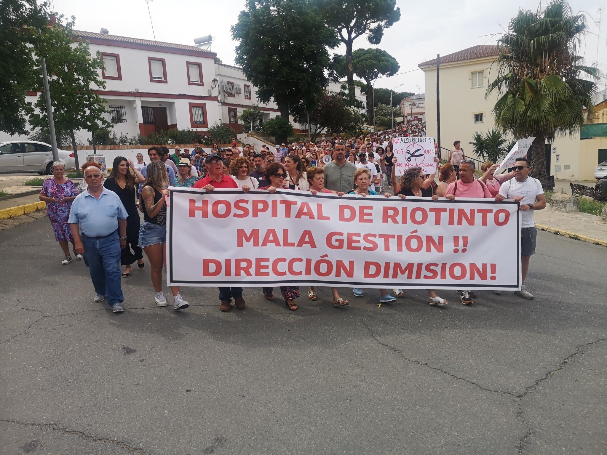 La alcaldesa de Riotinto lamenta que «Salud haga oídos sordos» con el hospital y «sigan los recortes»