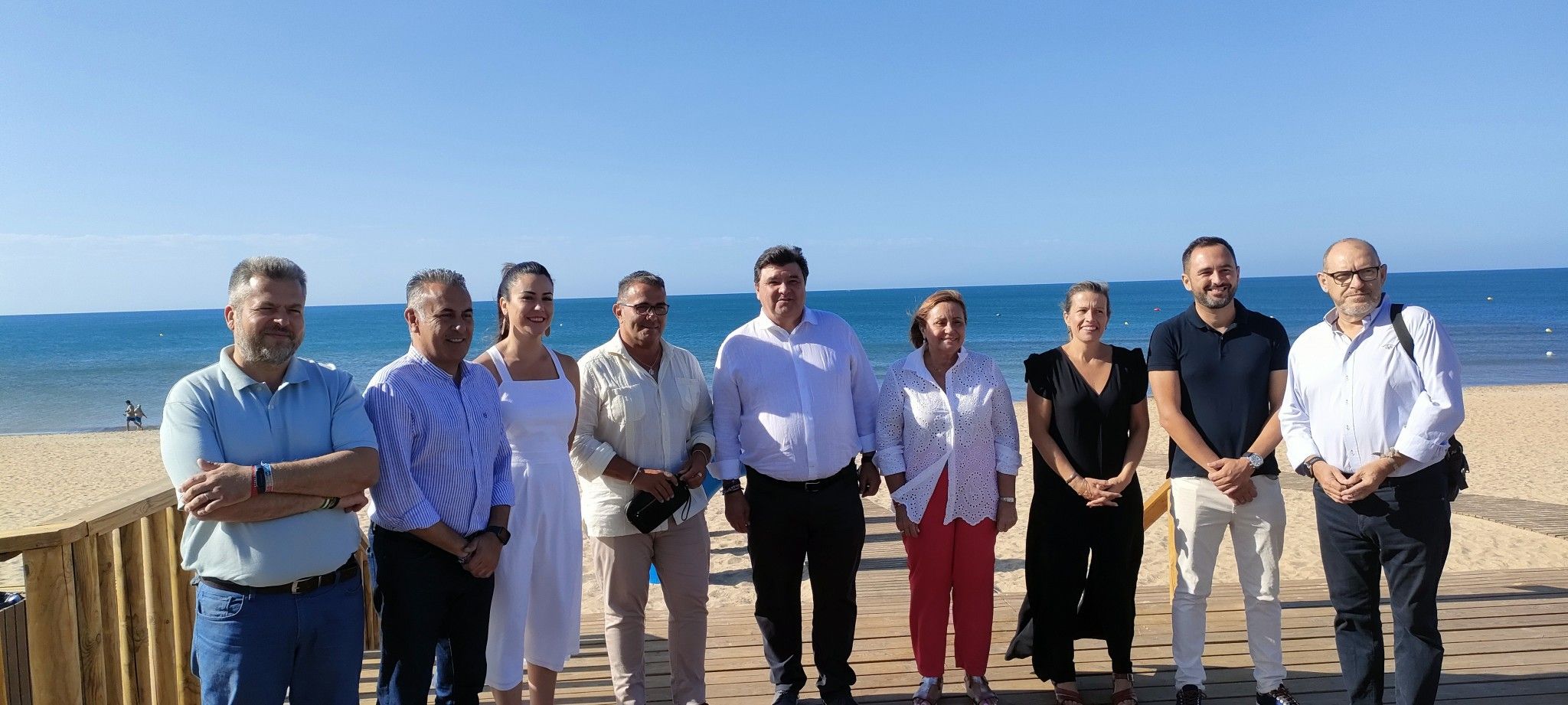 Gabriel Cruz destaca la «implicación» del Gobierno de España en la regeneración del litoral onubense