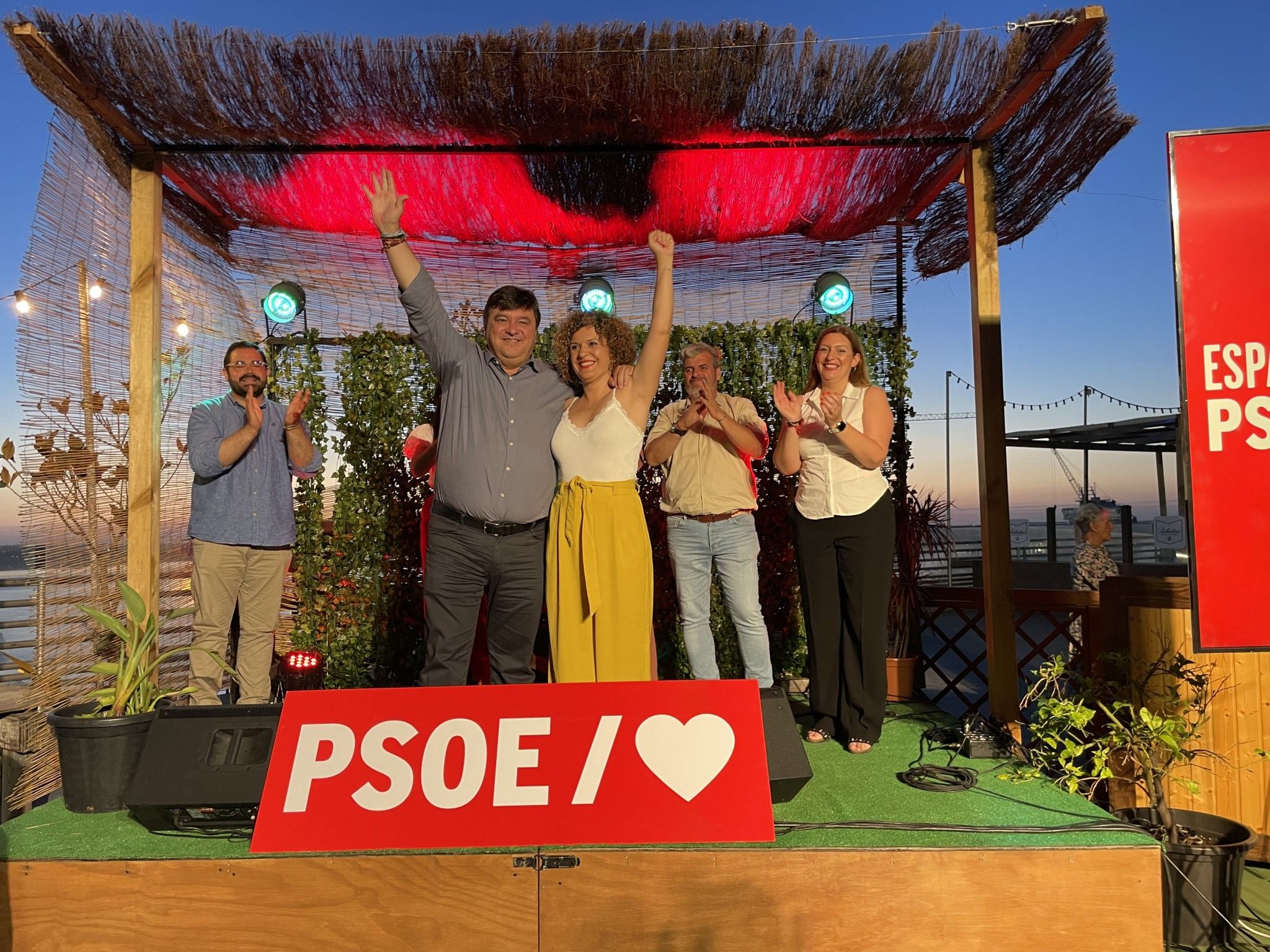 El PSOE sale a ganar este 23J para que a la gente de Huelva le vaya bien