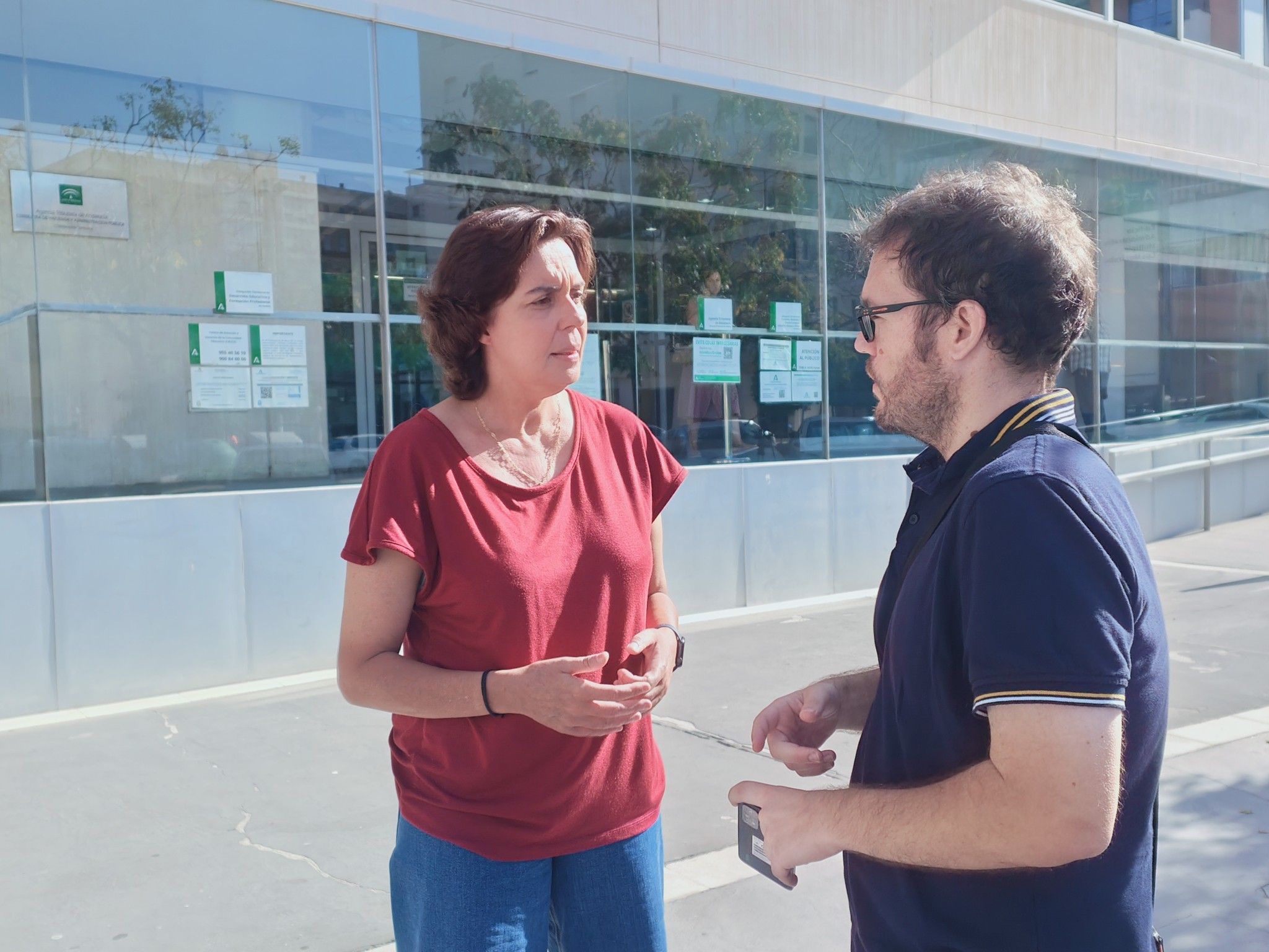 Susana Rivas pide a la Junta que solucione sin más dilación la situación del IES Saltés de Punta Umbría, donde sigue faltando un profesor desde octubre