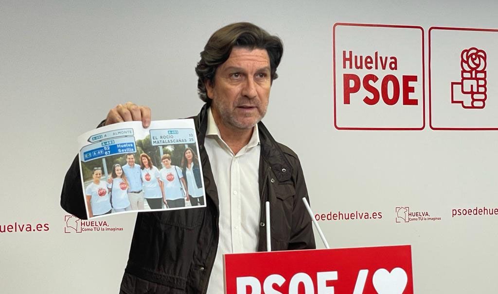 El PSOE pide a la Junta que actúe en las carreteras A-483, Almonte-Matalascañas, y A-434, en Cala, que son un ejemplo “calamitoso” de su falta de acción