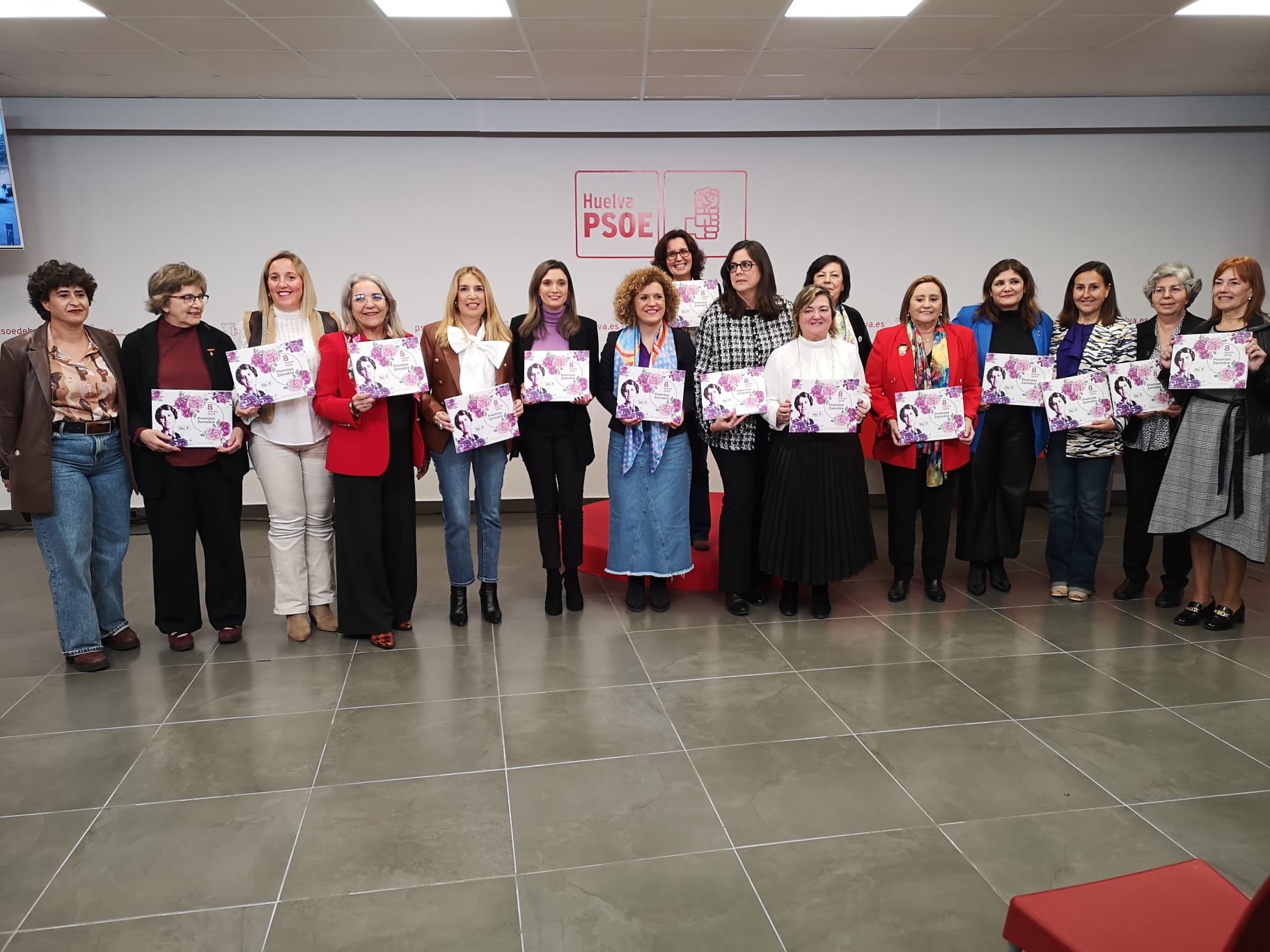 El PSOE de Huelva hace un reconocimiento a las mujeres que han ocupado un lugar destacado en el ámbito político de la provincia