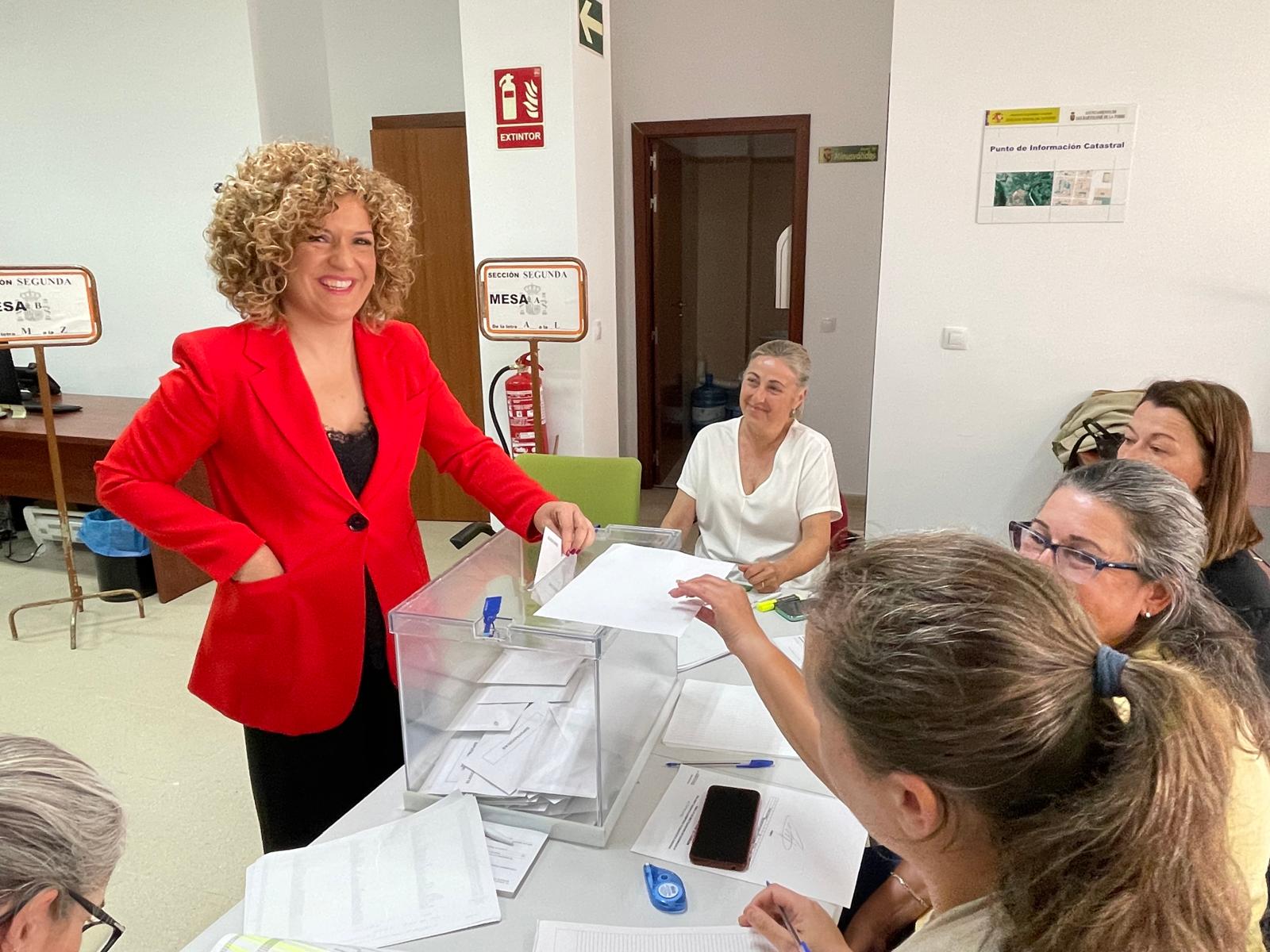 María Eugenia Limón llama a la movilización de toda la ciudadanía para que acuda a votar y cada persona decida el futuro que quiere