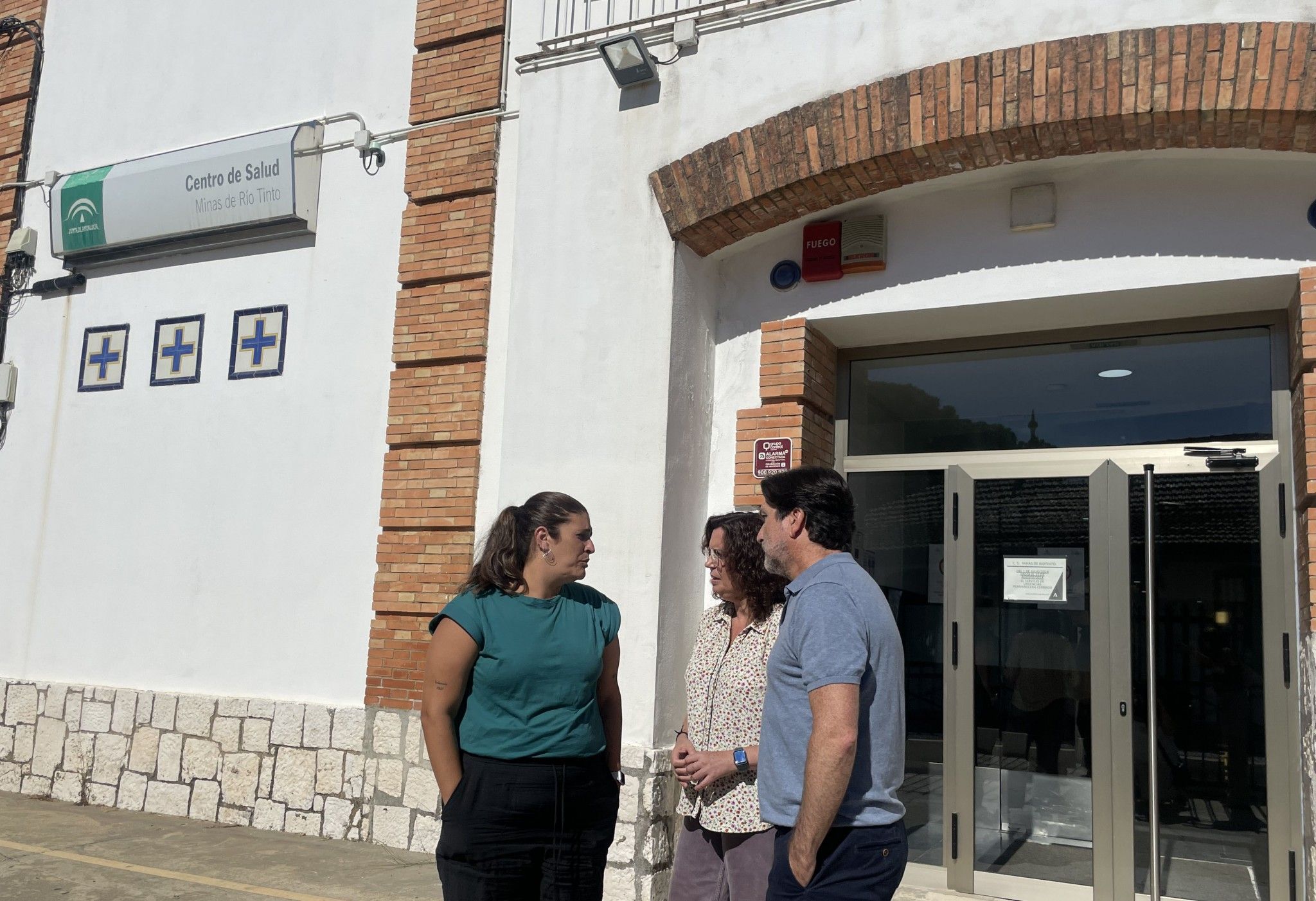 El centro de salud de Minas de Riotinto, otro cerrado en verano por la Junta durante las tardes