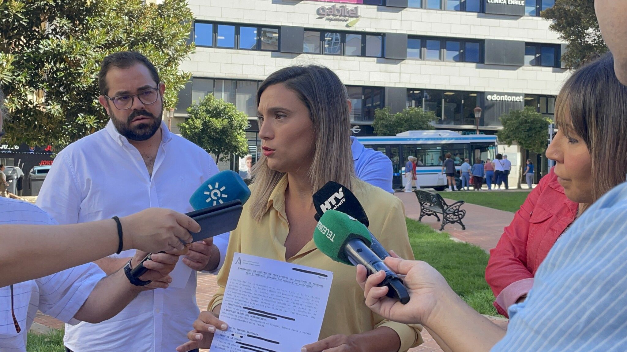 María Márquez dice que la situación de la sanidad «clama al cielo» y que Moreno Bonilla es «el peor presidente de la Junta, especialmente en materia sanitaria»