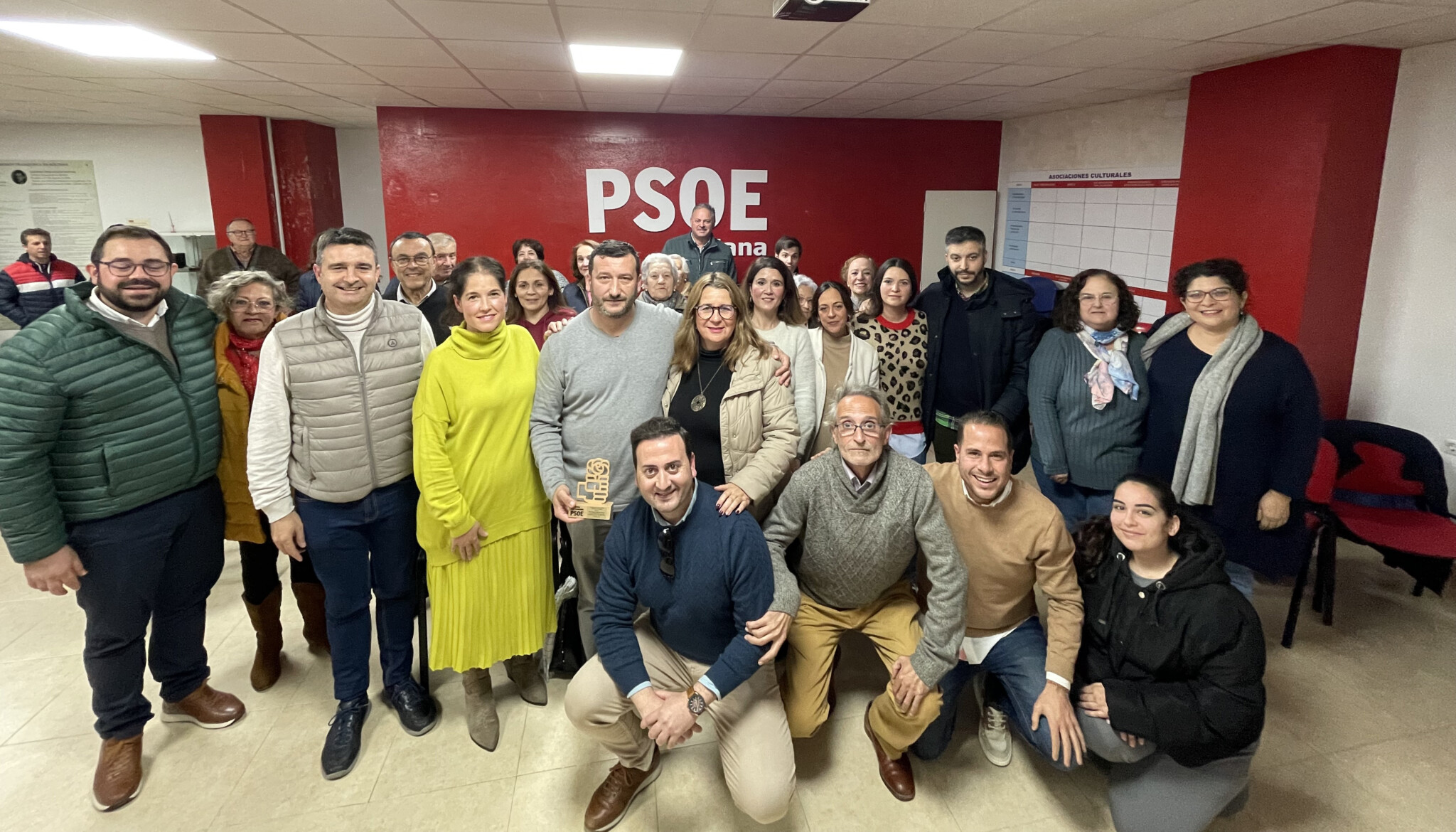 El PSOE de Huelva destaca el enorme trabajo y honestidad de Diego Pichardo en Rociana, tras 17 años en el Ayuntamiento, nueve como alcalde