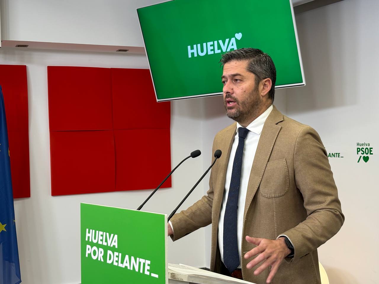 El PSOE de Huelva acusa a la Junta de «abandonar absolutamente» las carreteras autonómicas en la provincia