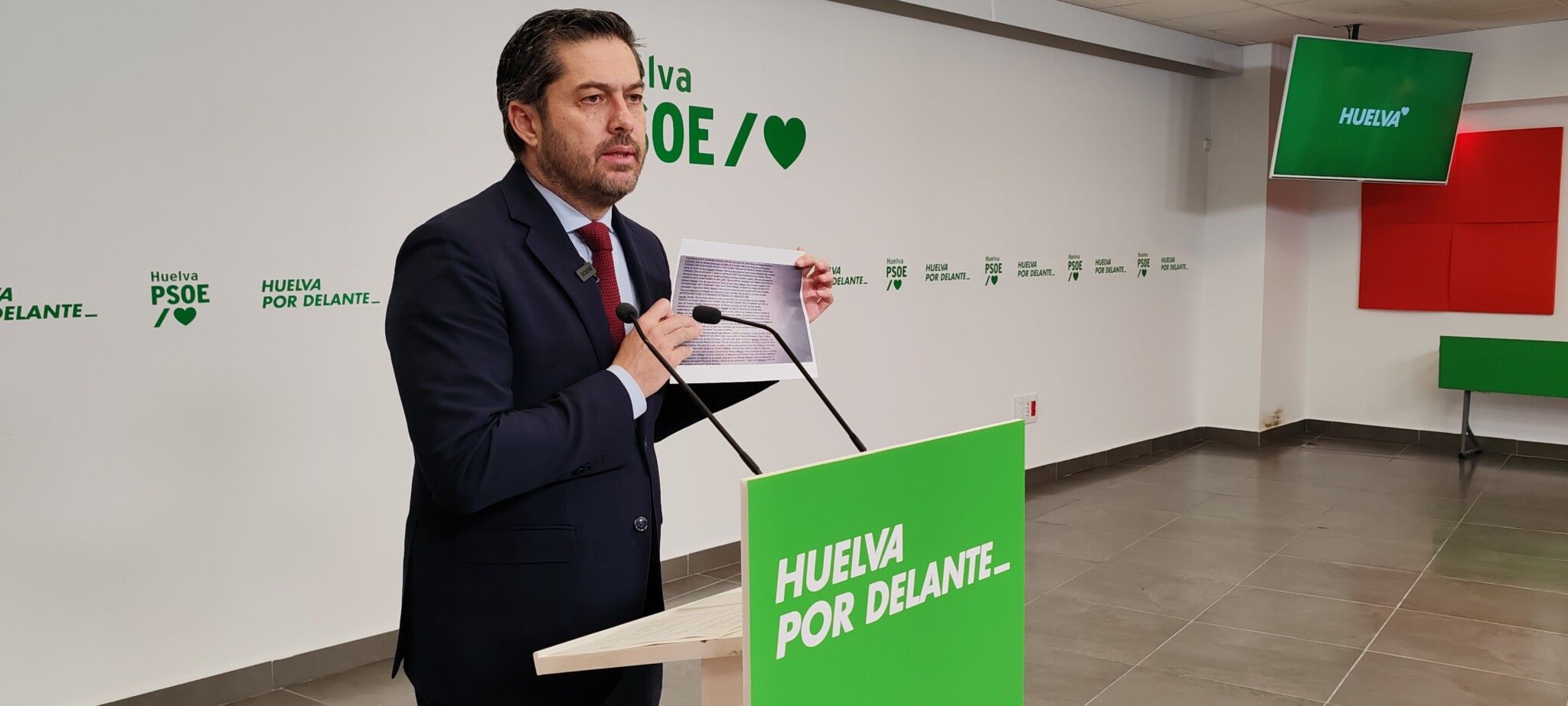 El PSOE denuncia que el PP vuelve a engañar a Huelva y califica de “estafa política” el bloqueo del Hospital Materno-Infantil