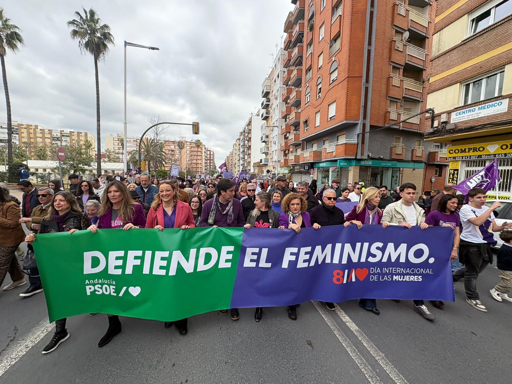 María Eugenia Limón reivindica en el 8M que “sin igualdad digital no habrá igualdad real” y exige al Gobierno andaluz cumplir las leyes de igualdad