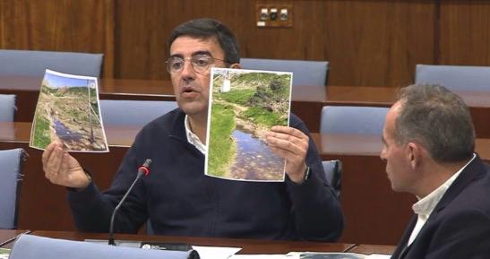 Mario Jiménez exige actuaciones inmediatas tras admitir la Junta vertidos en la planta de residuos de Villarrasa