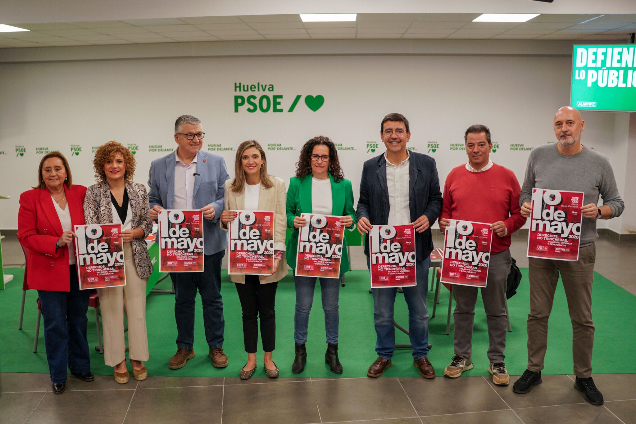 PSOE llama a movilizarse el 1 de Mayo y defiende subida de salarios del 66% del Gobierno frente al «no del PP»